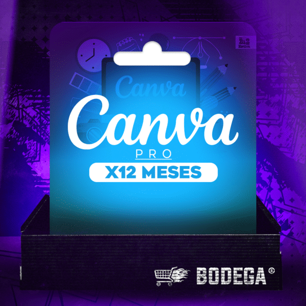 CANVA PRO 12 MESES
