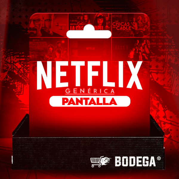 NETFLIX PANTALLA RENOVABLE 30 DIAS